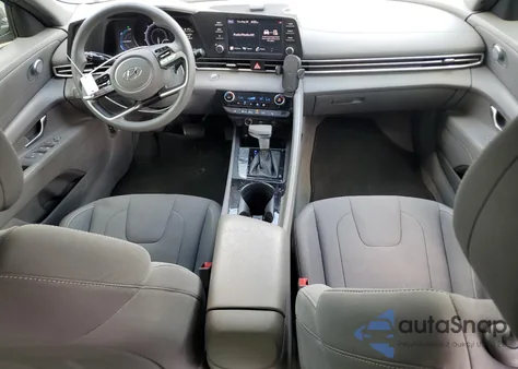 2022 Hyundai Elantra Blue из США, поврежденный, VIN KMHLM4AJ5NU014813